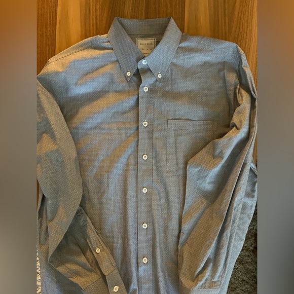 Billy Reid men’s 100 percent cotton button up top 🎩 size medium - Picture 1 of 5
